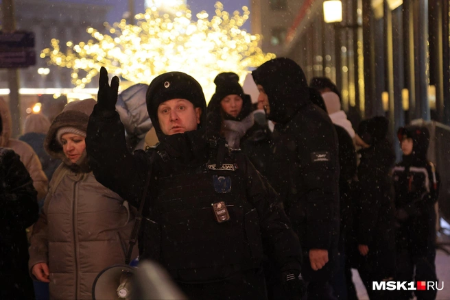 Перекрытия в районе Красной площади  | Источник: Татьяна Спиридонова / MSK1.RU