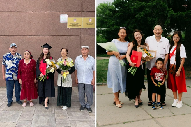 Семья всегда поддерживает омичку | Источник: из личного архива Рамины