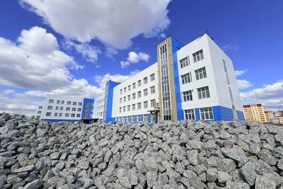 В Новосибирске отделка новой поликлиники выполнена на 80%