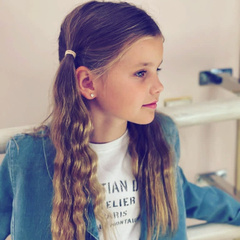 9-летнюю девочку из России признали самой красивой в Евразии
