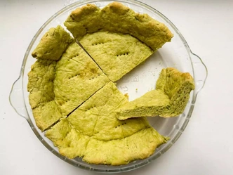 Так выглядит основа для пирога из двух ингредиентов  | Источник: allrecipes.com 