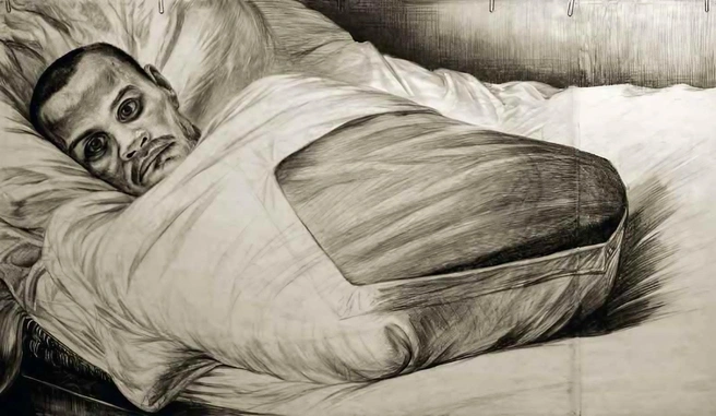 «Неизвестный солдат». Остров Валаам. 1974 г. | Источник: художник Геннадий Добров / gennady-dobrov.ru
