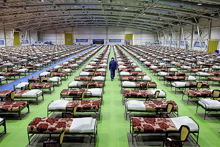 AP / EAST NEWSИран. Временный госпиталь для жертв коронавируса