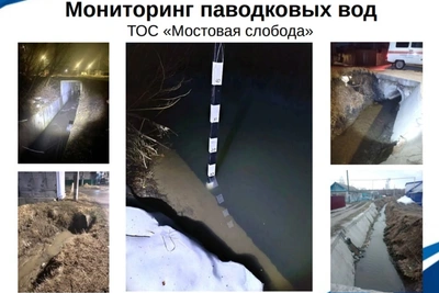 Первая волна паводка в Ульяновске прошла успешно