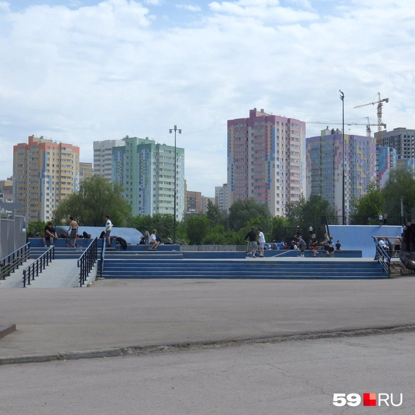 Вход в парк тоже обновили  | Источник: Кирилл Хафизов / 59.RU