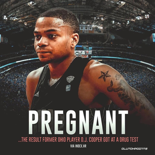 Баскетболиста отстранили от игр, после того как тест на допинг показал, что он беременный