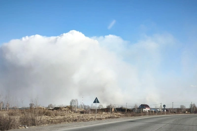 Движение под Челябинском ограничили из-за лесных пожаров