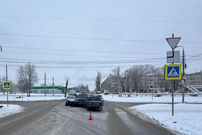 Children injured in three-vehicle accident in Volgograd