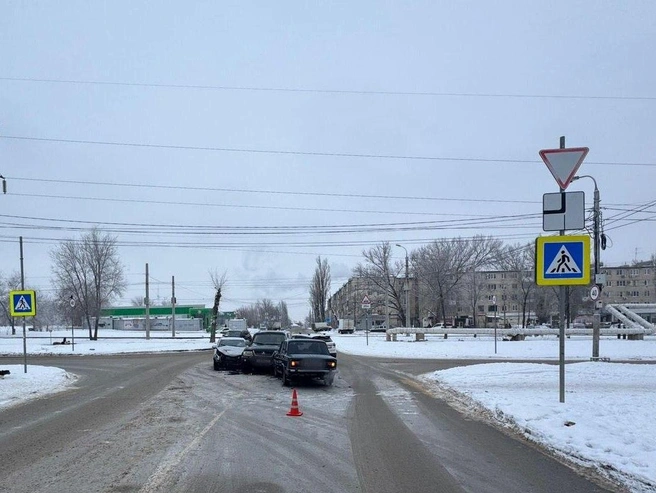 Перекресток, где произошло ДТП, не считается сложным для движения. | Источник: ГУ МВД России по Волгоградской области