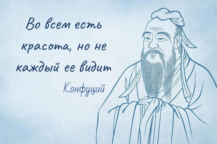 конфуций, конфуций цитаты, жизнь конфуция, учение конфуция, высказывания конфуция, философия конфуция, открытки с конфуцием | Источник: theDay/DALL-E