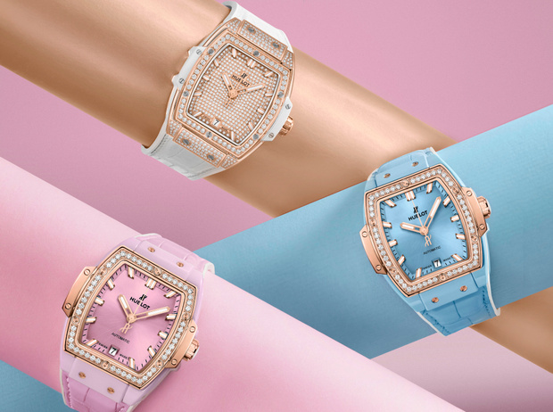 Фото №1 - Нежность весны: новые часы Hublot Spirit of Big Bang в пастельных оттенках