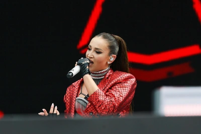 Spartan simplicity: Olga Buzova's Kemerovo Valentine's Day rider