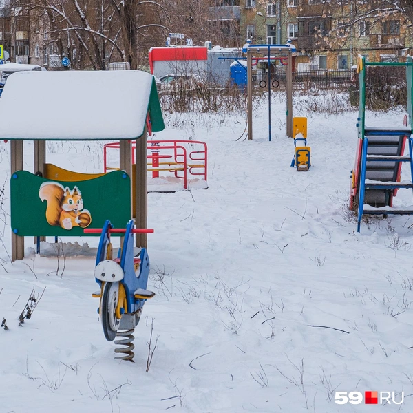 Одна из площадок в старом дворике | Источник: Тимофей Калмаков