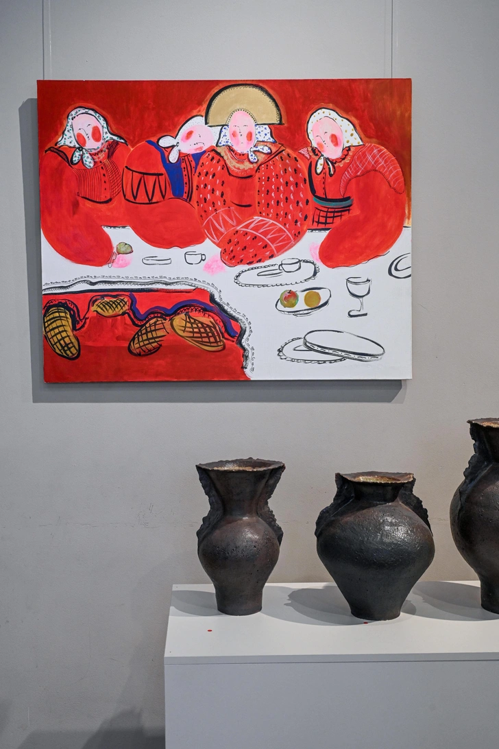 Дальяна Стрелкова. «Застолье» | Источник: Елена Сячина