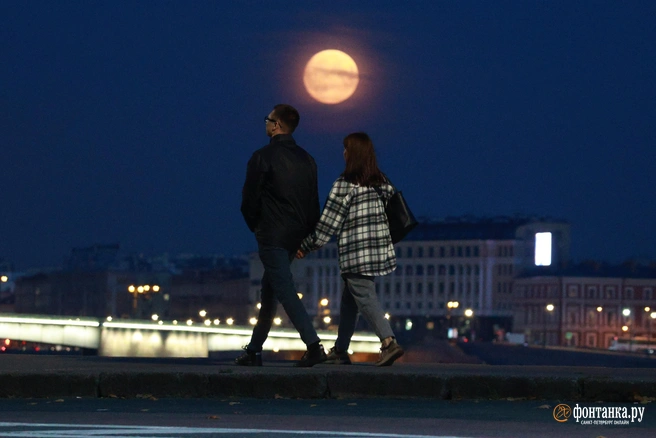 В суперлуние каждый из нас почувствует особую, почти магическую вибрацию этого момента | Источник: Сергей Михайличенко / FONTANKA.RU