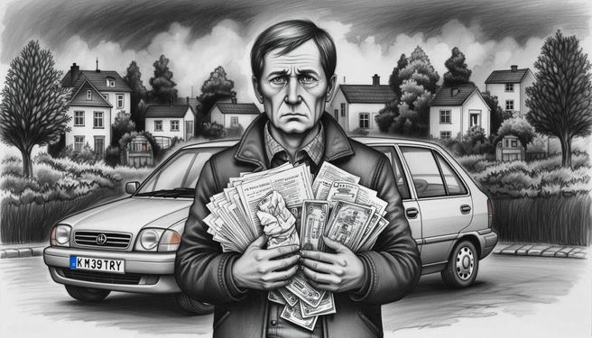 На юге России у автовладельцев проблемы с таможней из-за расчетов за утильсбор | Источник: Kandinsky by Sber AI