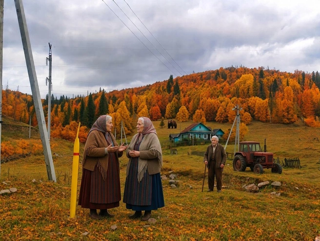 Проблемы в деревне — все такие же | Источник: grok.com