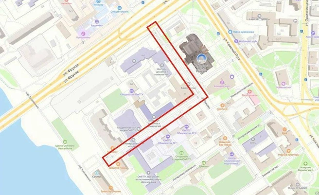 Небольшой участок | Источник: Департамент транспорта по Омской области