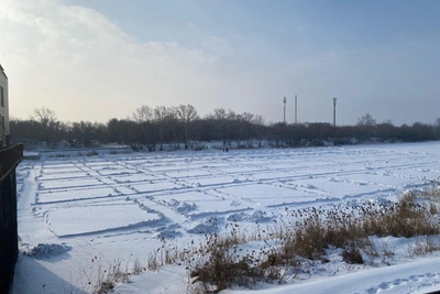 В Кургане на Тоболе начнут пилить лед в марте