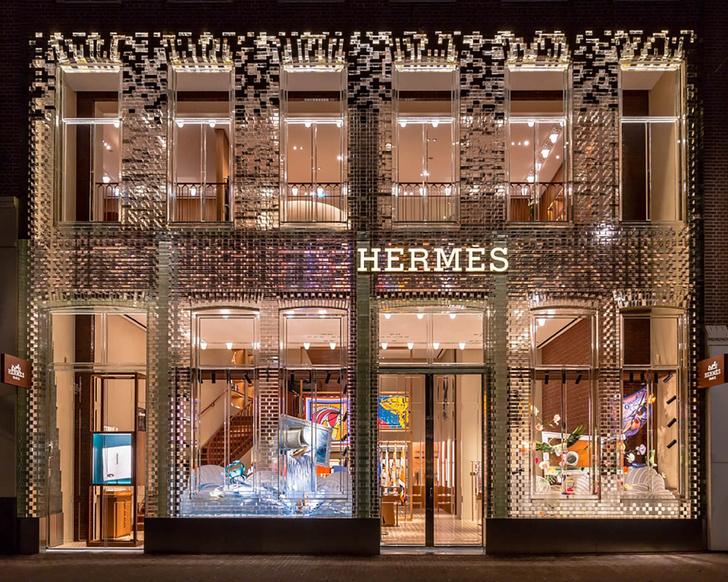 Новый бутик Hermès в Амстердаме (фото 0)