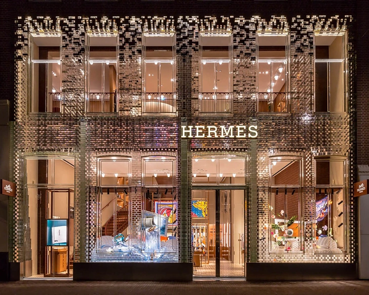 Новый бутик Hermès в Амстердаме (фото 0) | Источник: барбара кибум