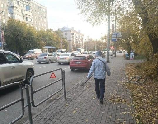 В утренний час пик из-за ДТП на Худякова выстроилась большая пробка