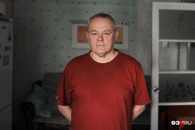 Краснодарский художник Стас Серов | Источник: Дарья Паращенко / 93.RU
