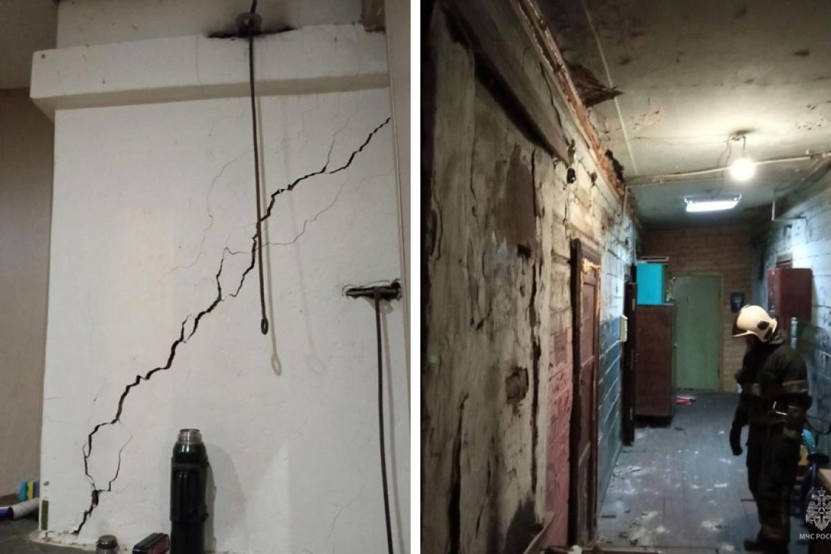 В Архангельске частично обрушился дом: ситуацией заинтересовался Бастрыкин