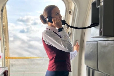 Chelyabinsk Stewardess Fights for Top Stewardess Title