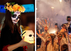 Плавание с тыквами и прогулка по свечам: как отмечают Хэллоуин в разных странах?