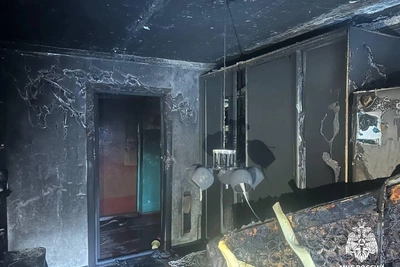 В Саратове при пожаре погибла женщина