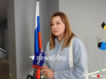 Екатерина живет на четвертом этаже пострадавшего дома | Источник: Кирилл Хафизов / 59.RU