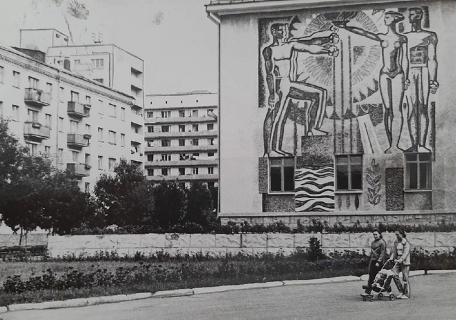 Улица Пичугина в 1987 году | Источник: Комитет по делам архивов Курганской области / vk.com