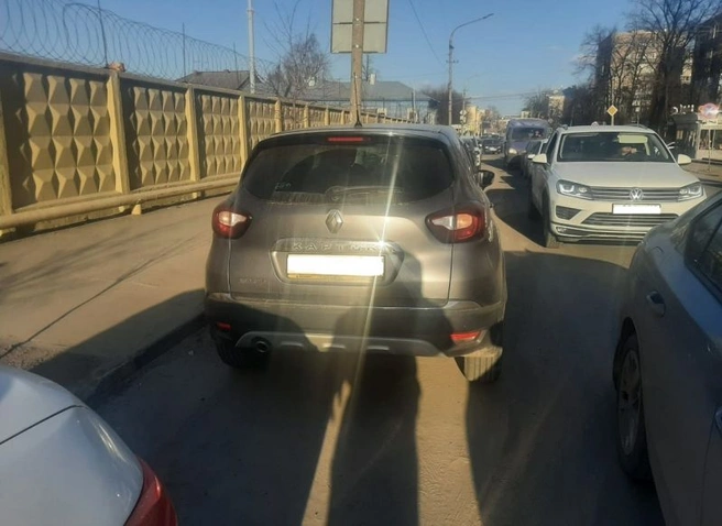 Опубликовано фото с места наезда на пенсионерку в центре Рязани | ya62.ru