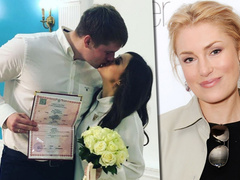 СМИ: 21-летний сын Марии Шукшиной женился после скандала с внебрачным ребенком