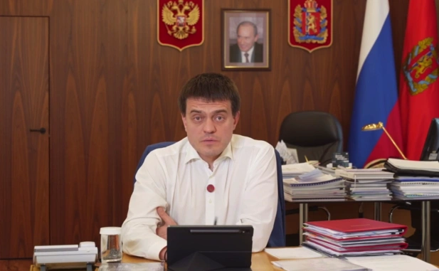 У губернатора поинтересовались про сотовую связь | Источник: Михаил Котюков / Telegram