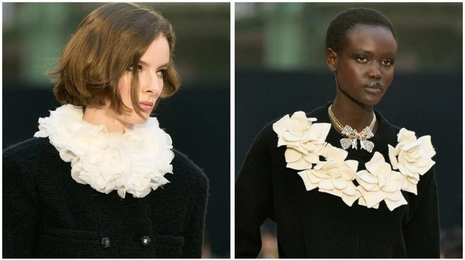 Выглядит очень женственно | Источник: Vogue.com