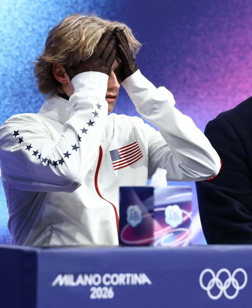 Илья Малинин прокомментировал провал на Олимпийских Играх-2026 | Источник: ZUMA Press, Inc.