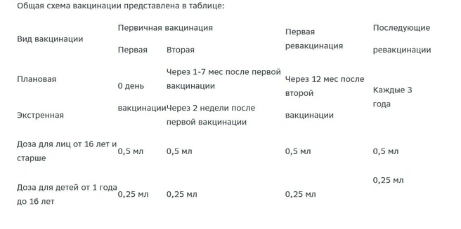 «Клещевак» подходит и детям, только в другой дозировке | Источник: eapteka.ru