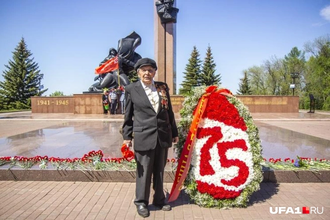 На тот момент 93-летний ветеран | Источник: Елена Жилинская