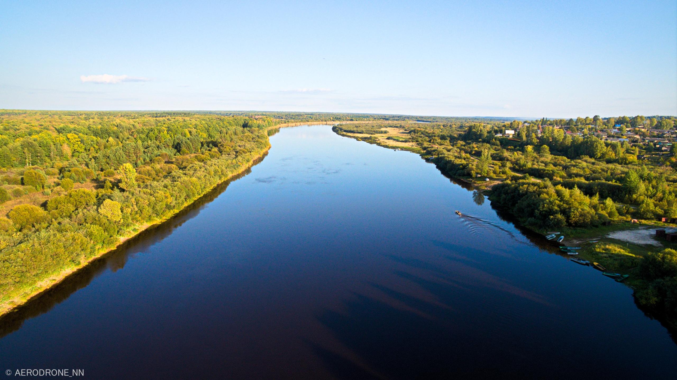 Ветлуга с высоты птичьего полета, смотрим фото, начало сентября 2019 г - 8  сентября 2019 - НН.ру