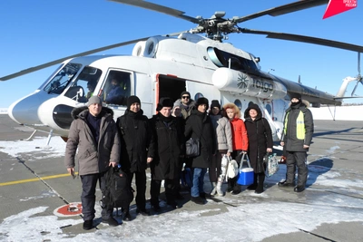 Медики осмотрели 270 жителей поселков Лазарев и Нигирь