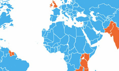 Карта: в каких странах правостороннее движение, а в каких — левостороннее