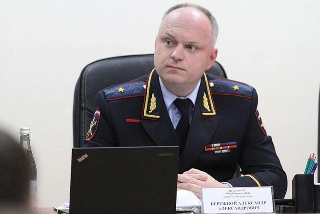 Александр Бережной занимал должность замначальника нижегородской полиции до 2017 года | Источник: Полковник Трифонов / t.me
