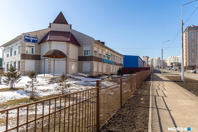 Компания построила здесь офис несколько лет назад. Теперь из-за будущей застройки его, скорее всего, снесут | Источник: Артем Ленц / NGS24.RU