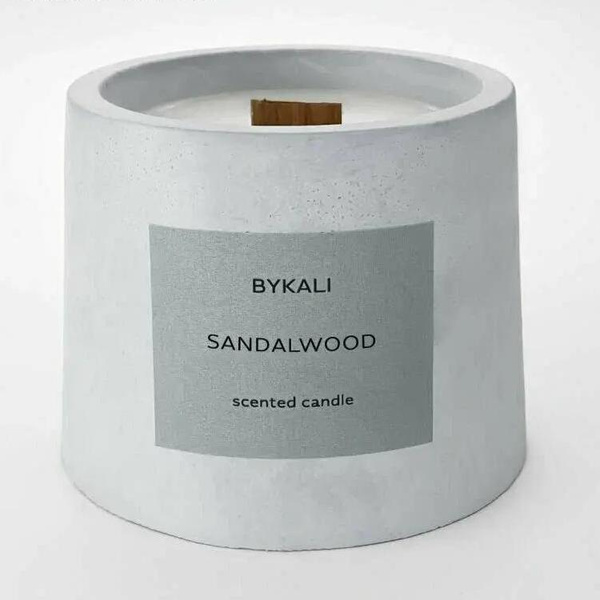 Ароматическая свеча «Сандаловое дерево», 120 мл, Bykali