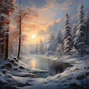 Тест: выберите зимний пейзаж и узнайте, когда закончится ваше одиночество
