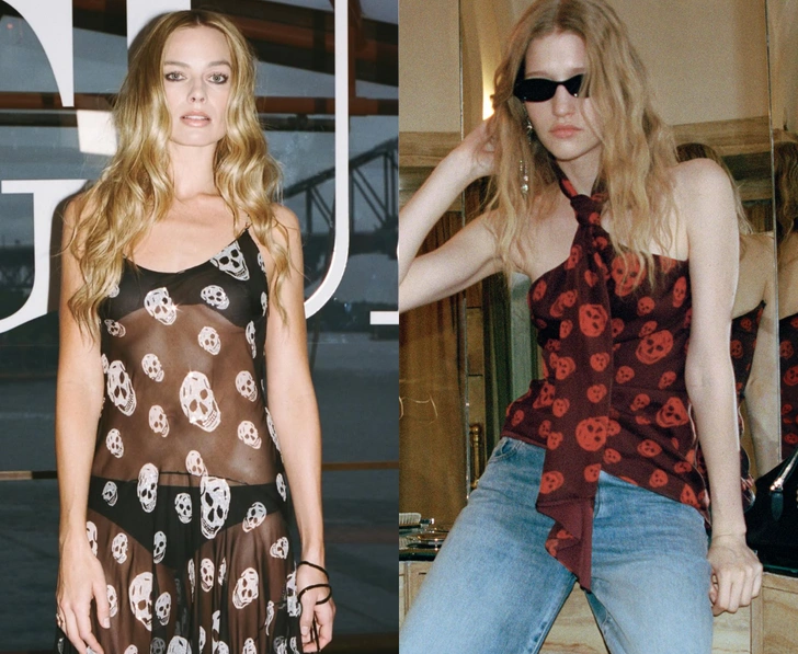 Черепа снова в моде: Alexander McQueen возвращает главный ДНК-принт