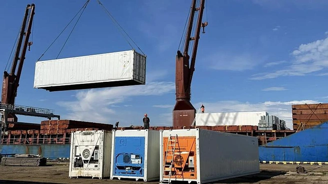 Из Архангельска по Северному морскому пути отправился первый в этом году субсидируемый рейс | Источник: пресс-служба правительства Архангельской области