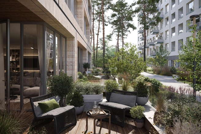 Здесь реализован принцип иммерсивного леса — среды, с которой можно взаимодействовать | Источник: СЗ «Грандпарк»